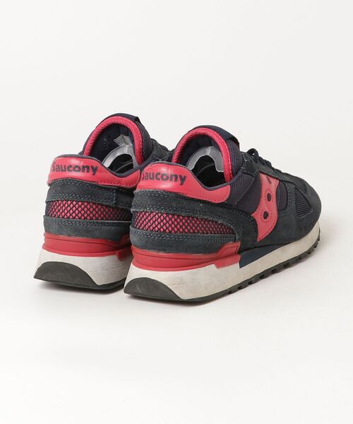 「Saucony」 ローカットスニーカー 39 ネイビー レディース_画像2