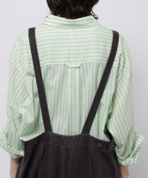 サロペット オーバーオール FINEリネンコクーンサロペット レディースの画像