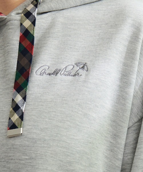 「Arnold Palmer」 長袖ワンピース M 杢グレー レディース_画像3