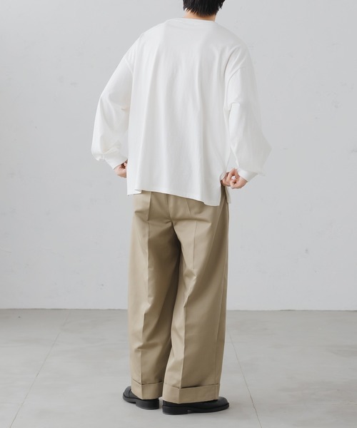 「epnok」 チノパンツ SMALL ベージュ メンズ_画像2