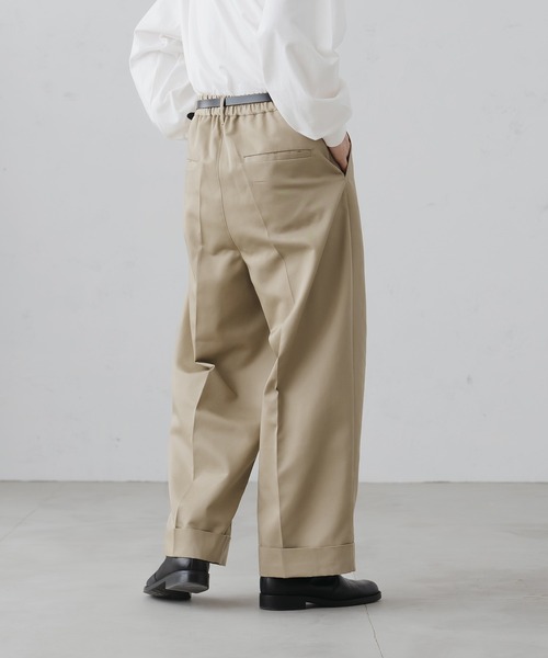 「epnok」 チノパンツ SMALL ベージュ メンズ_画像4