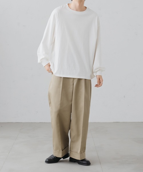 「epnok」 チノパンツ SMALL ベージュ メンズ_画像5