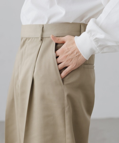 「epnok」 チノパンツ SMALL ベージュ メンズ_画像7