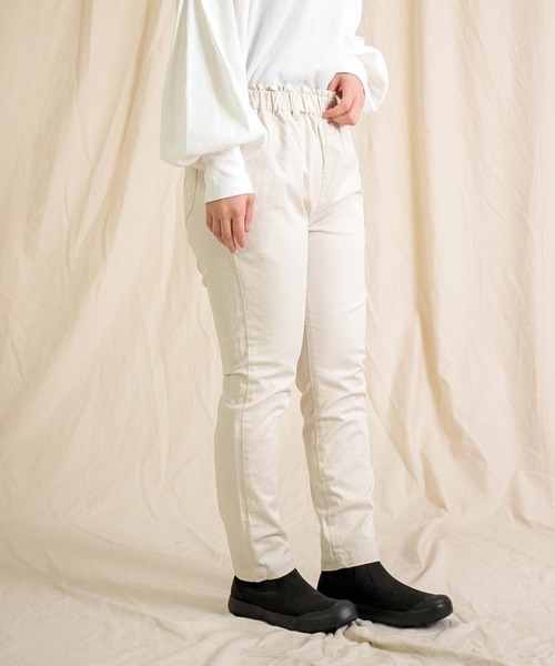 「Brocante」 チノパンツ 2 アイボリー レディース_画像6