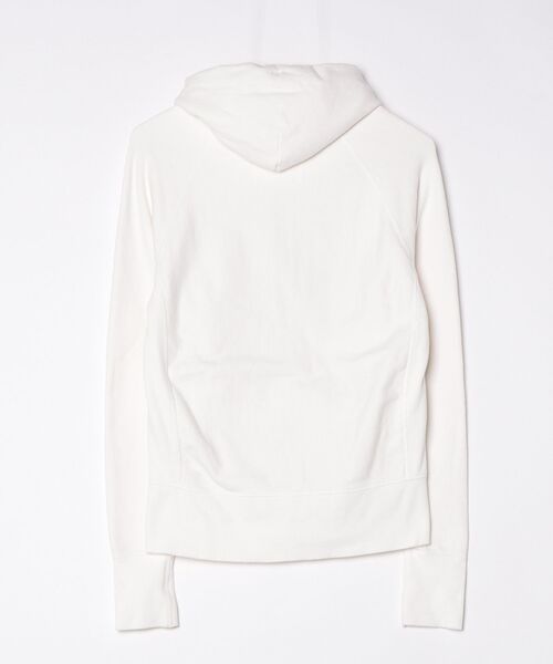 「EFFE BEAMS」 ジップアップパーカー「AK+1コラボ」 38 ホワイト レディース_画像2