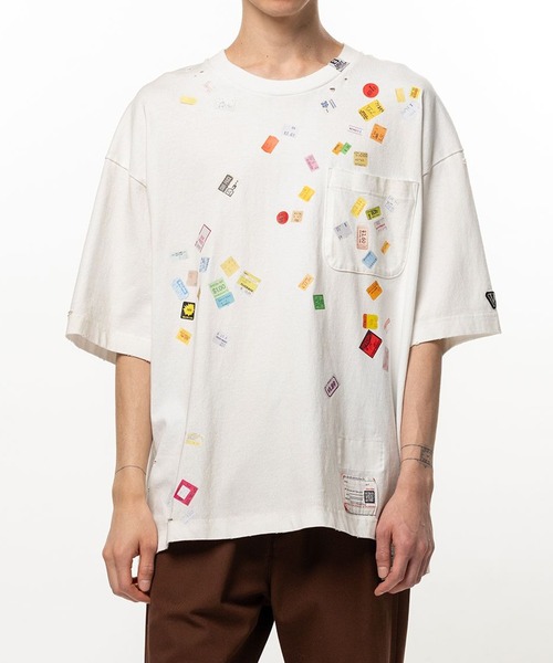 ミハラヤスヒロ ホワイト Tシャツ サイズ46 新品 MAISON MIHARA YASUHIRO（メゾン ミハラヤスヒロ） tシャツ