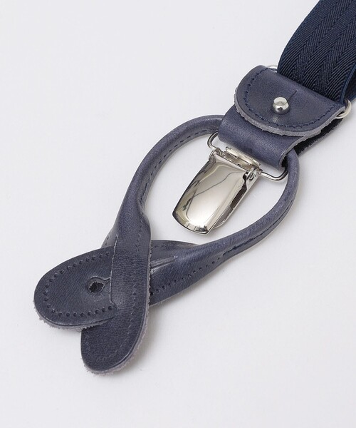 SHIPS（シップス） サスペンダー ALBERT THURSTON: 2.5cm ヘリンボーン