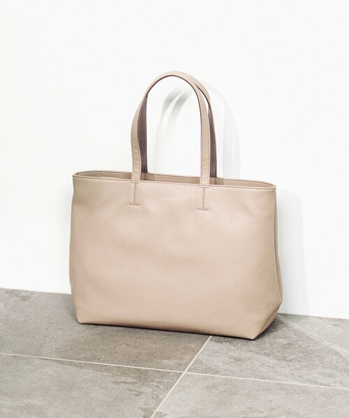 green label relaxing トートバッグ シボ レザーライク green label relaxing（グリーンレーベルリラクシング） トートバッグ