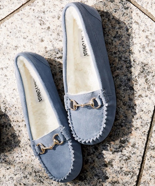 シューズ モカシン デッキシューズ Minnetonka × atmos pink CLEARWATER BIT / ミネトンカ クリアウォータービ|ZOZOTOWN |03