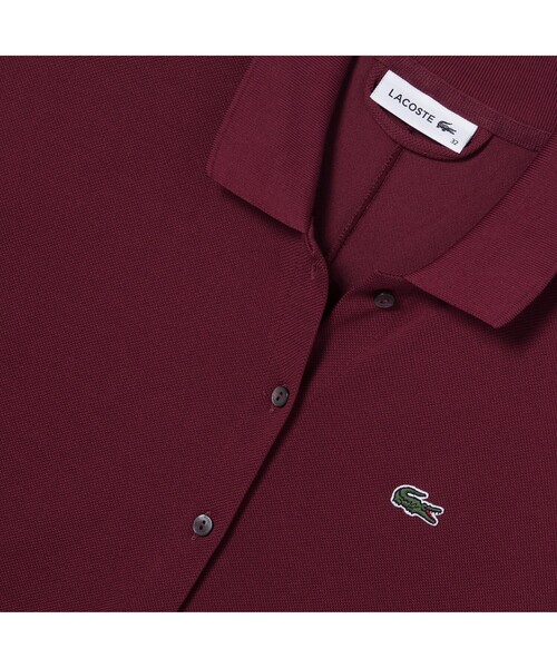 LACOSTE（ラコステ） シャツワンピース ベルトデザインポロシャツ