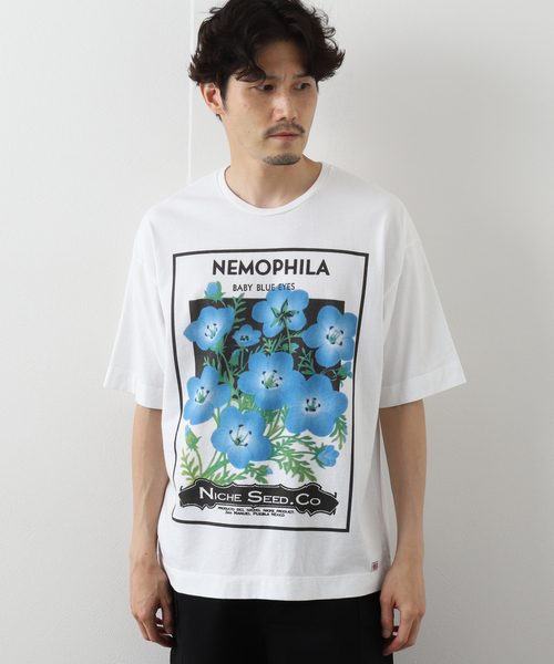 ニッチ NICHE シャツ niche.（ニッチ） tシャツ Tシャツ 【niche.USA / ニッチ】 Flower