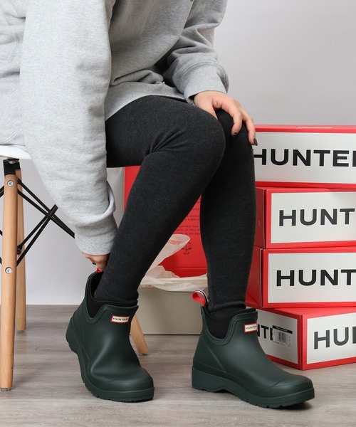 HUNTER（ハンター） レインシューズ 長靴 ネオプレン チェルシープレイ