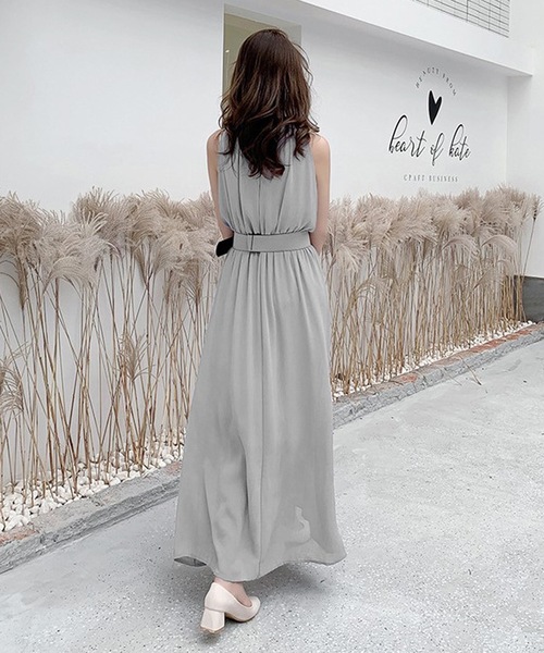 LUGG NAGG（ラグナグ） ドレス ノースリーブホルターネックロング