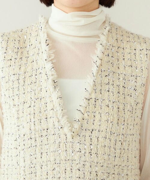 quaranciel ジャンパースカート quaranciel: ファンシー ツイード