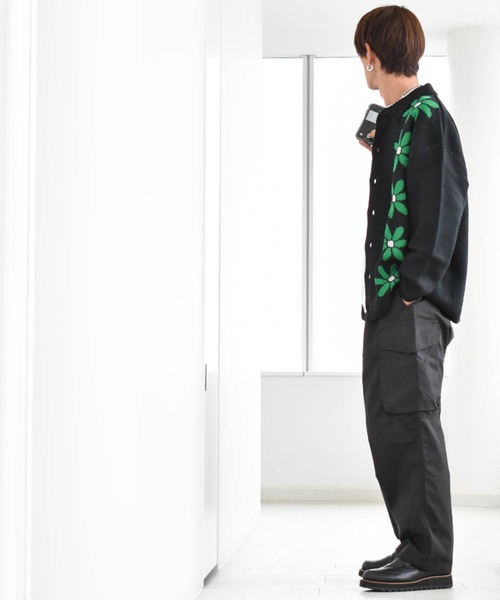 14ss トリコ ギャルソン パッカリング フラワー カーディガン ジャケット 14ss トリコ ギャルソン パッカリング フラワー カーディガン