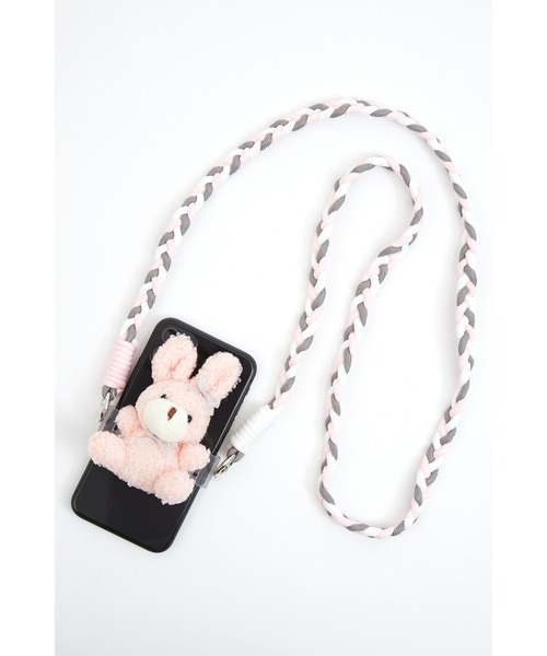 【新品未使用】　yukiemon マルチスマホケース　ぬいぬい ちいかわ Play Charm モモンガ スマホスタンドぬいぐるみ