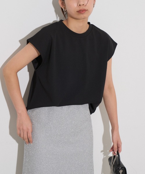 tシャツ マルチウェイ グラデーション チュールフリル付き