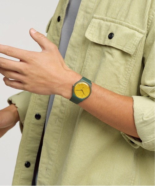 Swatch ゴールド クロノグラフ 時計　スウォッチ　腕時計 オメガ×スウォッチ2023年限定コレクション】ムーンスウォッチ