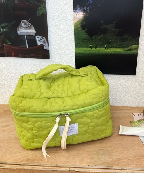 ❤︎.* はな ❤︎.*① ポーチ Pochi Pouch ポーチ Pouch/「2サイズ展開」花柄 キルティング