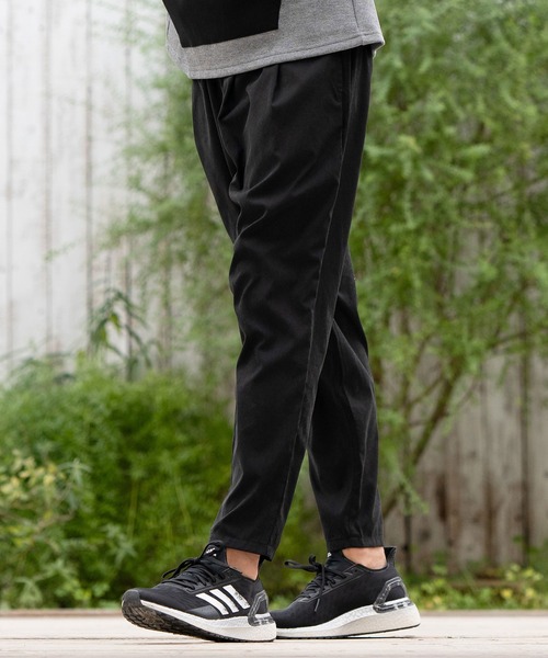 パンツ ..m.. CAMBIO（カンビオ） パンツ mp12061- Peach Skin Typewriter Two Tuck