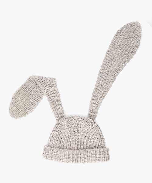 override ニット帽 ニットキャップ OVERRIDE NEEDLES BUNNY