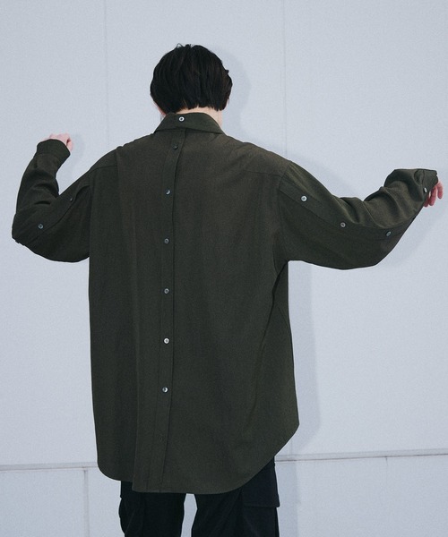 UJOH（ウジョー） シャツ ブラウス STUDIOUS別注 Full Open Shirts
