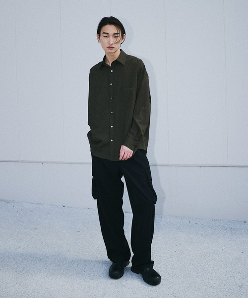 UJOH（ウジョー） シャツ ブラウス STUDIOUS別注 Full Open Shirts