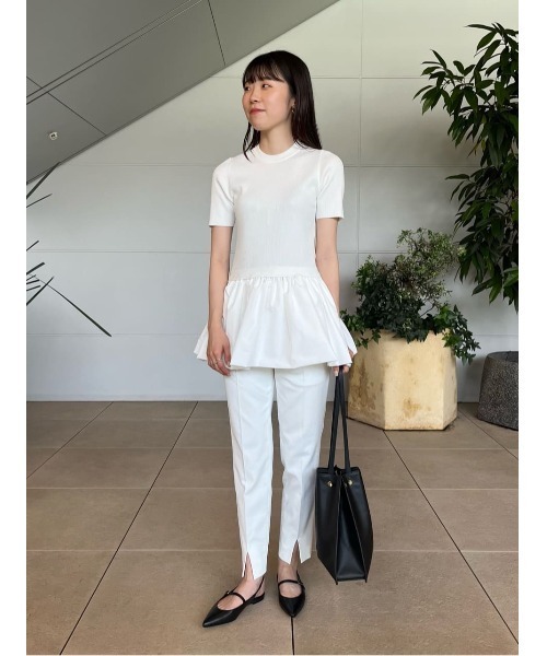 ESTNATION ニット セーター 「WEB限定」ESTNATION / ペプラム