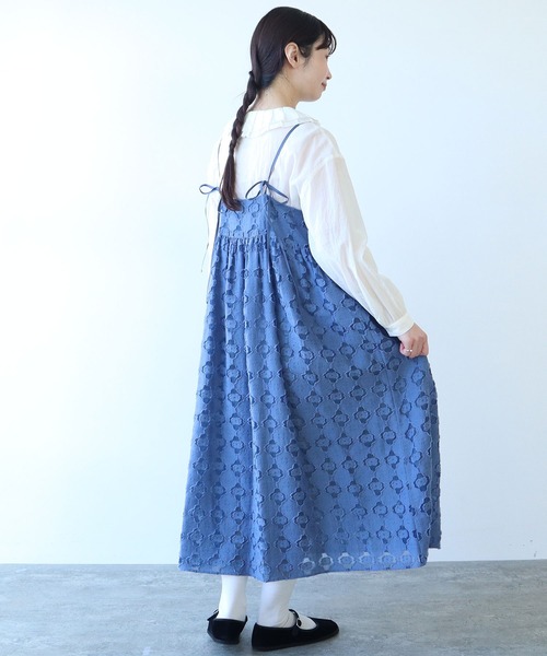 bulle de savon 金魚鉢ジャガードワンピース bulle de savon 金魚鉢ジャガードワンピース