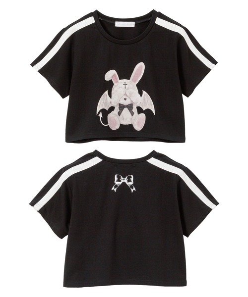 DearMyLove tシャツ 選べるプリントクロップドT レディース : ZOZOTOWN