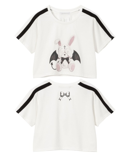 DearMyLove tシャツ 選べるプリントクロップドT レディース : ZOZOTOWN
