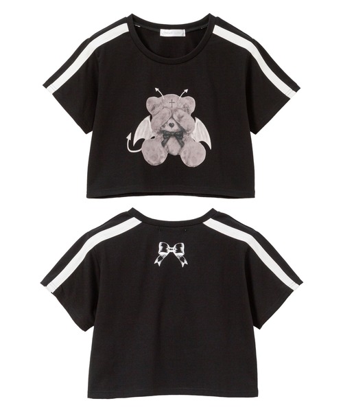 DearMyLove tシャツ 選べるプリントクロップドT レディース : ZOZOTOWN