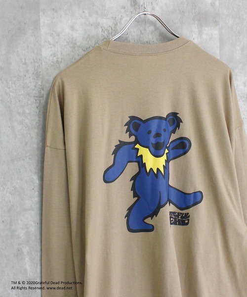 Grateful Dead（グレイトフル・デッド） tシャツ オーバーサイズ 長袖T