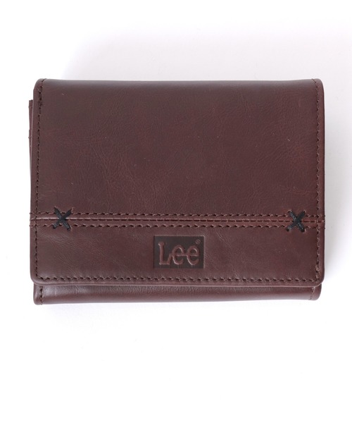 Lee（リー） 二つ折り 二つ折り財布 財布 Leather Wallet/牛革 レザー