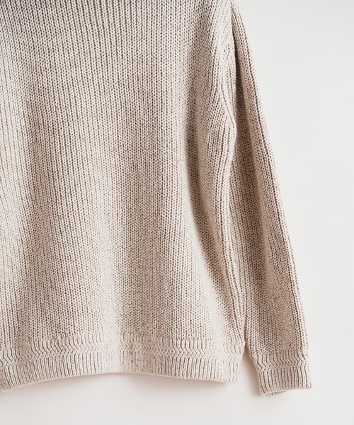 RATTLE TRAP（ラトルトラップ） セーター ニット モール×AC/Cニット畦