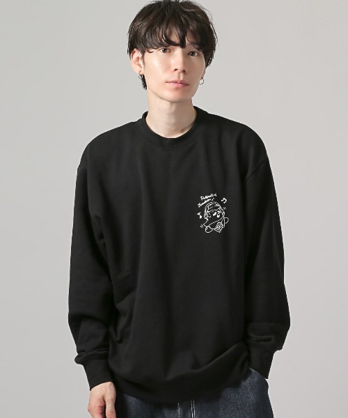 LUXSTYLE（ラグスタイル） トレーナー スウェット A.T.CMUSICおばけ