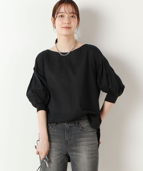 「NOLLEY'S」 半袖ブラウス 38 ブラック系その他3 レディース NOLLEY'S 「NOLLEY'S」 半袖ブラウス 38 ブラック系その他3