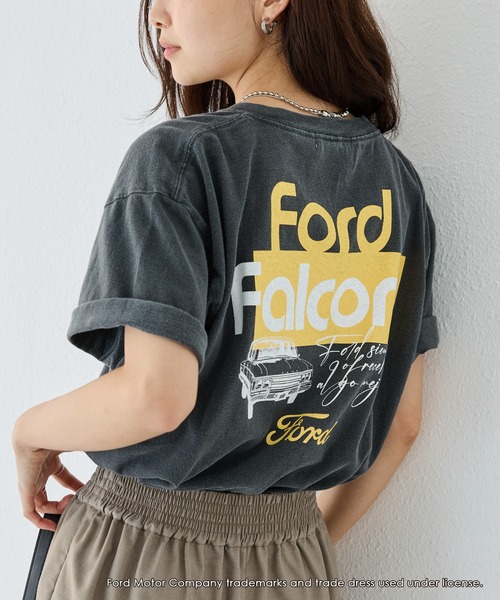 tシャツ 「GOOD ROCK SPEED/グッドロックスピード」 FORD ロゴバックプリントTシャツ (RANGER) レディース GOOD ROCK SPEED/グッドロックスピード] FORD ロゴバック
