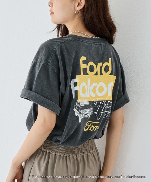 tシャツ 「GOOD ROCK SPEED」Ford プリントTシャツ(2) レディース GOOD ROCK SPEED tシャツ 「GOOD SPEED」Ford バックプリント