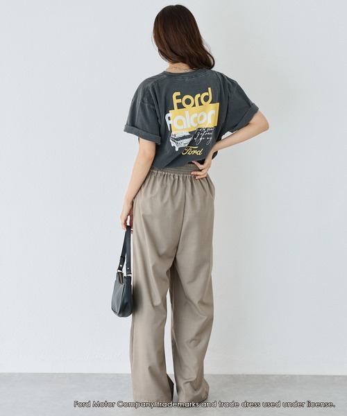 【GOOD ROCK SPEED】FORD バックプリントT グレー GOOD ROCK SPEED tシャツ 「GOOD SPEED」Ford バックプリント
