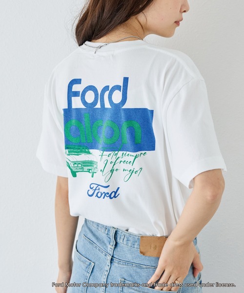 【GOOD ROCK SPEED】FORD バックプリントT グレー GOOD ROCK SPEED/グッドロックスピード] FORD ロゴバック