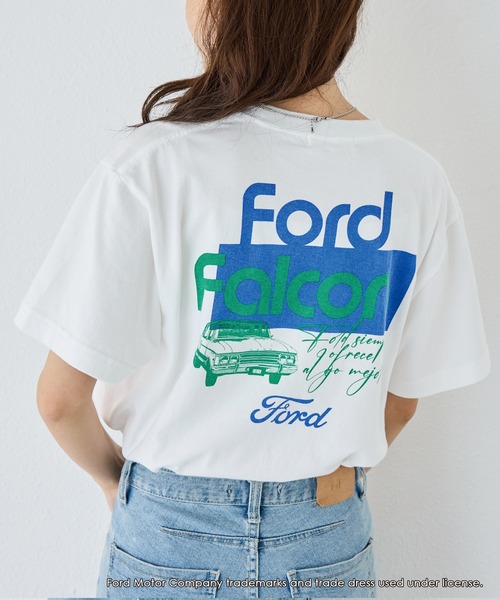 tシャツ 「GOOD ROCK SPEED」Ford バックプリント ロゴT 2 レディース メンズ