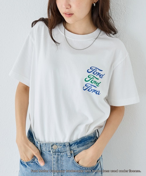 tシャツ 「GOOD ROCK SPEED」Ford バックプリント ロゴT 2 レディース メンズ