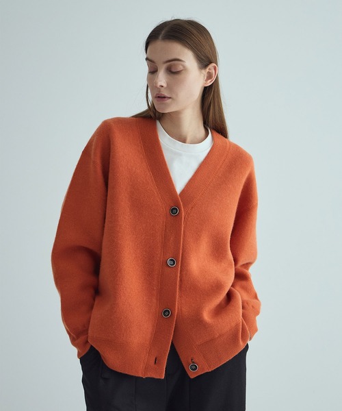 ニット 「THE TOKYO/ザトウキョウ」CASHMERE REVERSIBLE CARDIGAN