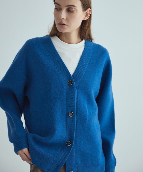 ニット 「THE TOKYO/ザトウキョウ」CASHMERE REVERSIBLE CARDIGAN