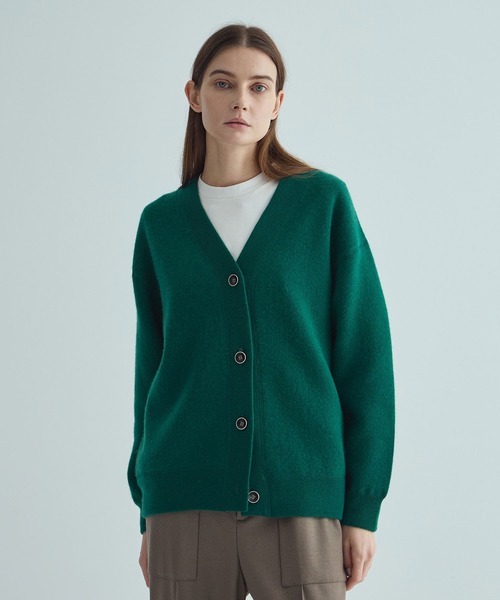 ニット 「THE TOKYO/ザトウキョウ」CASHMERE REVERSIBLE CARDIGAN