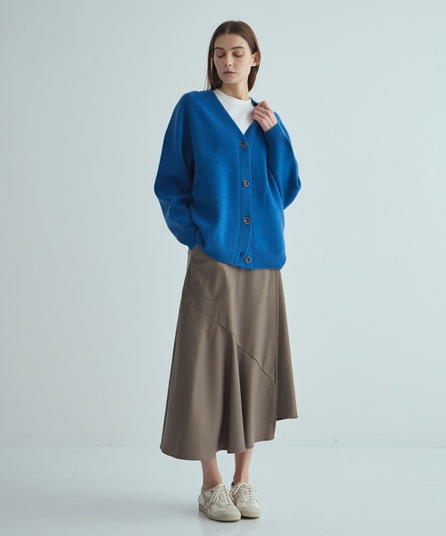 ニット 「THE TOKYO/ザトウキョウ」CASHMERE REVERSIBLE CARDIGAN