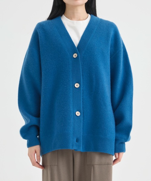 ニット 「THE TOKYO/ザトウキョウ」CASHMERE REVERSIBLE CARDIGAN