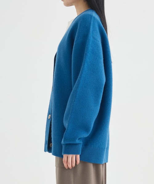 ニット 「THE TOKYO/ザトウキョウ」CASHMERE REVERSIBLE CARDIGAN