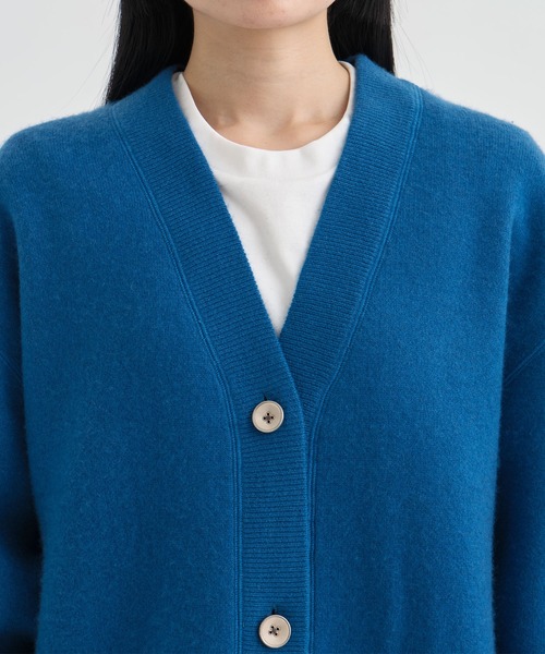 ニット 「THE TOKYO/ザトウキョウ」CASHMERE REVERSIBLE CARDIGAN